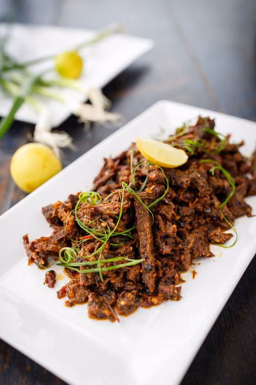 Sadheko Mutton Sukuti
