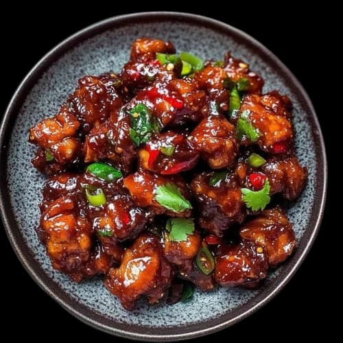 Sweet & Sour Manchurian Chicken